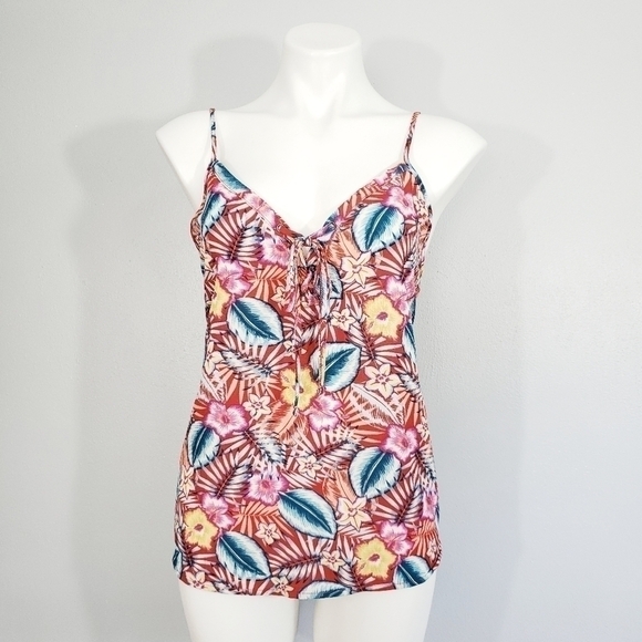 Hippie Rose Hawaiian Cami Top - Picture 2 of 3